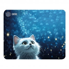 Коврик для мыши Cactus White Cat | CS-MPC-D11M