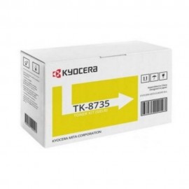 Картридж лазерный Kyocera TK-8735Y | 1T02XNANL0 желтый