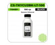 Тонер CS-TKYCU2BK-LT-100 черный 100 гр