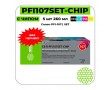 Картридж струйный (перезаправляемый) Cactus CS-R-PFI107SET-CHIP 5 цветов 5 шт 260 мл