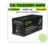 Картридж лазерный Cactus CS-TK5230Y-MPS желтый 4400 стр