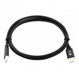 Кабель аудио-видео Cactus CS-DP-DP-1.4-2 черный