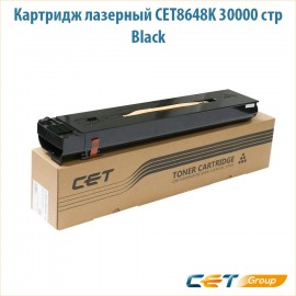 Картридж лазерный CET8648K 30000 стр черный