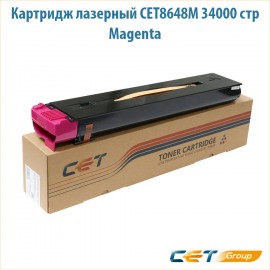 Картридж лазерный CET8648M 34000 стр пурпурный