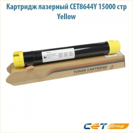 Картридж лазерный CET8644Y 15000 стр желтый