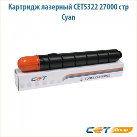 Картридж лазерный CET5322 27000 стр голубой