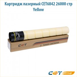 Картридж лазерный CET6842 26000 стр желтый