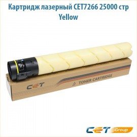 Картридж лазерный CET7266 25000 стр желтый