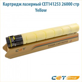 Картридж лазерный CET141253 26000 стр желтый