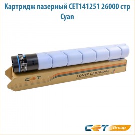 Картридж лазерный CET141251 26000 стр голубой