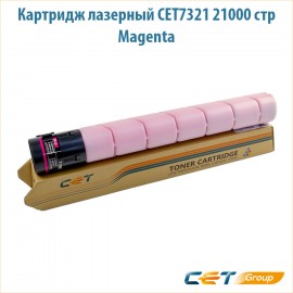 Картридж лазерный CET7321 21000 стр пурпурный