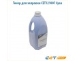 Тонер для заправки CET121007 1000 гр голубой