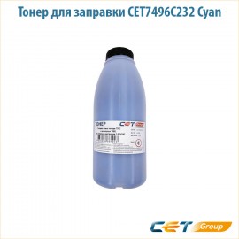 Тонер для заправки CET7496C232 232 гр голубой