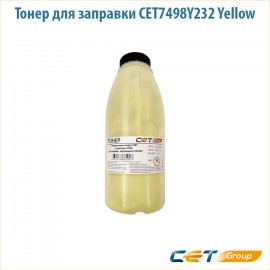 Тонер для заправки CET7498Y232 232 гр желтый