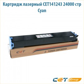 Картридж лазерный CET141243 24000 стр голубой