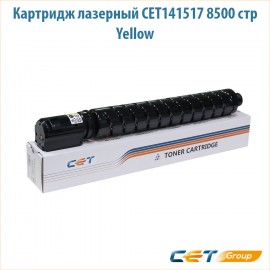 Картридж лазерный Cet CET141361 желтый 8500 стр