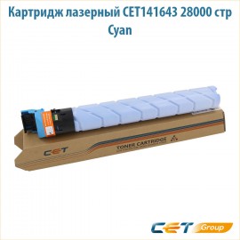 Картридж лазерный Cet CET141323 голубой 28000 стр