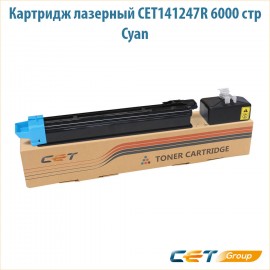 Картридж лазерный CET141247 6000 стр голубой