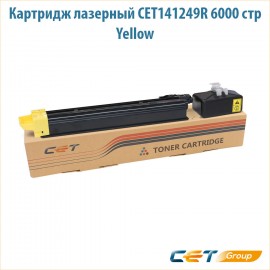 Картридж лазерный CET141249 6000 стр желтый
