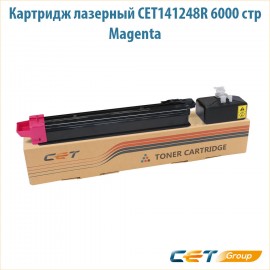 Картридж лазерный CET141248 6000 стр пурпурный
