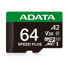 Флеш карта microSD A-Data UD64GU | UD64GUI3V30A2SP-RA1