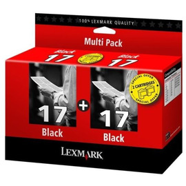 Lexmark 17 + 17 | 80D2954E картридж струйный [80D2954E] черный 2 x 205 стр (оригинал) 