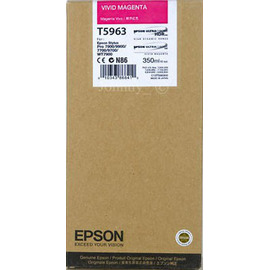 Картридж струйный Epson T5963 | C13T596300 пурпурный 350 мл