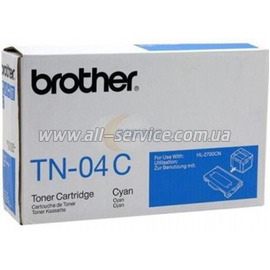 Картридж лазерный Brother TN-04C голубой 6 600 стр