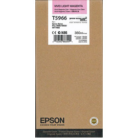 Картридж струйный Epson T5966 | C13T596600 светло-пурпурный 350 мл