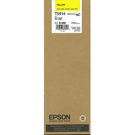 Epson T5914 | C13T591400 картридж струйный [C13T591400] желтый 700 мл (оригинал) 