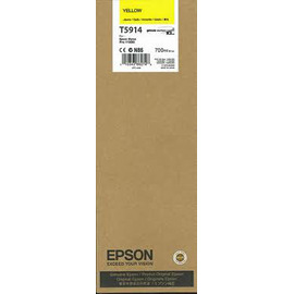 Картридж струйный Epson T5914 | C13T591400 желтый 700 мл