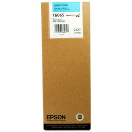 Картридж струйный Epson T6065 | C13T606500 светло-голубой 220 мл