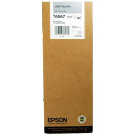 Картридж струйный Epson T6067 | C13T606700 серый 220 мл