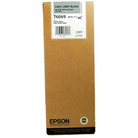 Картридж струйный Epson T6069 | C13T606900 светло-серый 220 мл