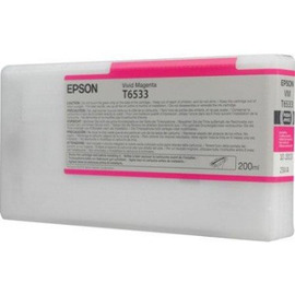 Epson T6533 | C13T653300 картридж струйный [C13T653300] пурпурный 200 мл (оригинал) 