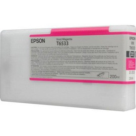 Картридж струйный Epson T6533 | C13T653300 пурпурный 200 мл