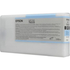 Epson T6535 | C13T653500 картридж струйный [C13T653500] светло-голубой 200 мл (оригинал) 