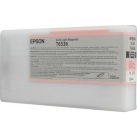 Epson T6536 | C13T653600 картридж струйный [C13T653600] светло-пурпурный 200 мл (оригинал) 