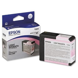 Epson T5806 | C13T580600 картридж струйный [C13T580600] светло-пурпурный 80 мл (оригинал) 