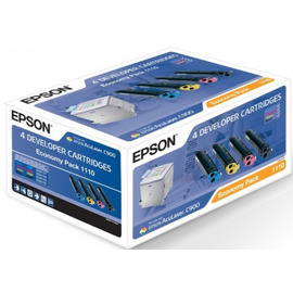 Epson C13S051110 картридж лазерный [C13S051110] набор цветной + черный 4 500 стр (оригинал) 