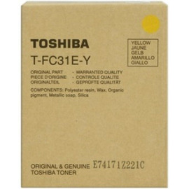 Картридж лазерный Toshiba T-FC31EY | 6AG00002002 желтый 10 700 стр