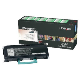 Lexmark E360H11E картридж лазерный [E360H11E] черный 9 000 стр (оригинал) 