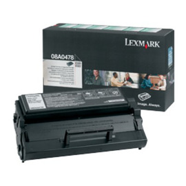 Lexmark 08A0478 картридж лазерный [08A0478] черный 6 000 стр (оригинал) 
