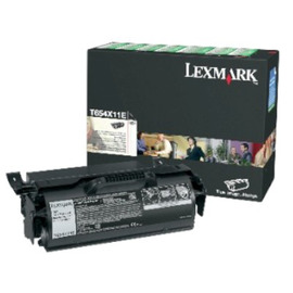 Картридж лазерный Lexmark T654X11E черный 36 000 стр