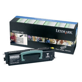 Картридж лазерный Lexmark X203A11G черный 2 500 стр