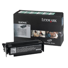 Картридж лазерный Lexmark 12A7415 черный 10 000 стр