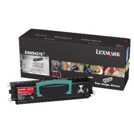 Картридж лазерный Lexmark E450H21E черный 11 000 стр
