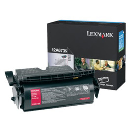Lexmark 12A6735 картридж лазерный [12A6735] черный 20 000 стр (оригинал) 