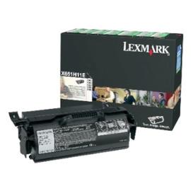 Lexmark X651H11E картридж лазерный [X651H11E] черный 25 000 стр (оригинал) 