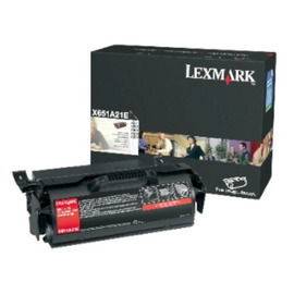 Картридж лазерный Lexmark X651A21E черный 7 000 стр
